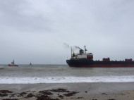 У берегов Великобритании произошло ЧП с российским сухогрузом (фото, видео)
