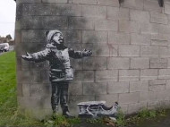Бэнкси обогатил жителя Великобритании, нарисовав граффити на его гараже 