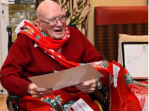 103-летний фанат Ливерпуля Бернард Шеридан
