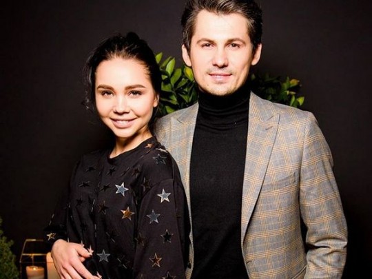Евгений Кот с женой 