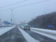 Снегопад в Украине: на каких дорогах ввели ограничения (карта)