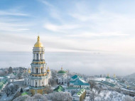 Засыпанный снегом Киев сняли с высоты птичьего полета: потрясающие фото