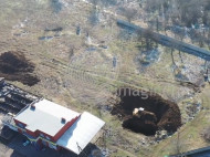 Прорыв канализационного коллектора в Бердянске сняли с воздуха: эксклюзивные фото
