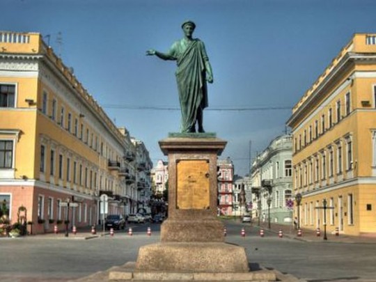 Одесса, памятник Дюку