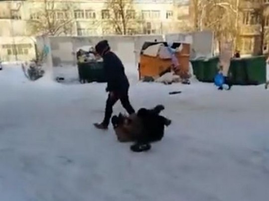Избиение бездомных в Санкт-Петербурге
