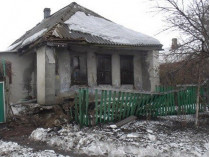 Разрушенный дом в Катериновке