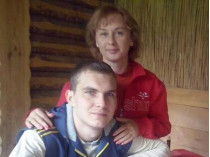 Светлана Винниченко и ее погибший сын Александр Евтеев