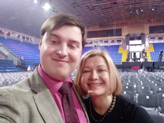 Ирина Геращенко и Даниил Чикин