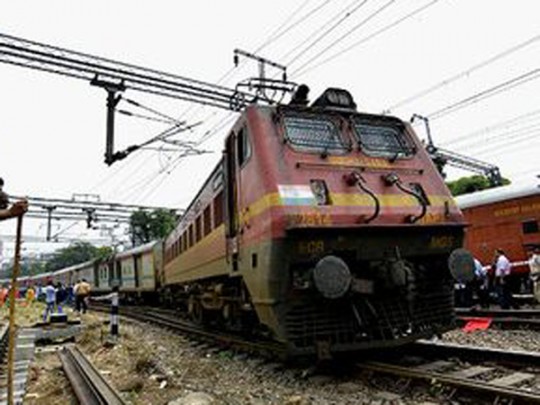 Индийский поезд