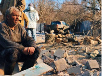 Хозяин разрушенного дома Виктор Фролов
