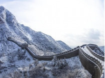 Великая Китайская стена зимой