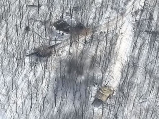 Уничтожение танка и блиндажа боевиков в Луганской области