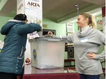 Избирательный участок в Кишиневе