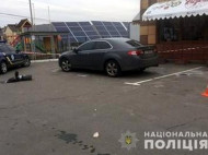 Появилось видео стрельбы экс-депутата на заправке под Киевом