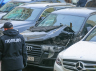 Взрыв авто на Оболони в Киеве: опубликованы новые фото и видео с места ЧП