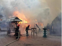 пожар на ярмарке во Львове