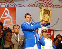 В пекин олимпийская сборная украины возьмет с собой икону, освященную вселенским патриархом варфоломеем