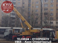 В Киеве сошел с рельсов скоростной трамвай: движение парализовано