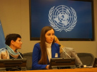 «Давайте не терять то, что делает нас людьми»: дочь военнопленного украинского моряка выступила с сильной речью в ООН (видео)