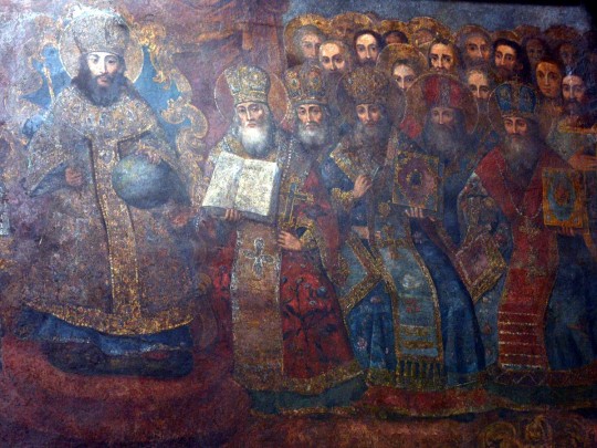 композиция «Вселенский собор» в Софии Киевской
