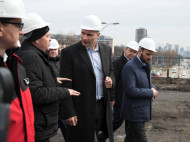 Виталий Кличко проверил, как идут работы по реконструкции Шулявского путепровода