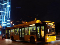 Киевский ночной троллейбус
