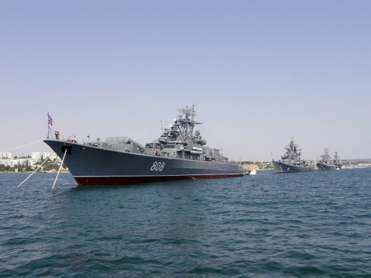 Корабли РФ в Черном море
