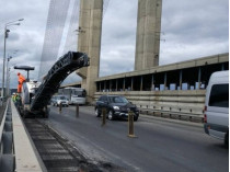 Ремонт Южного моста в Киеве 