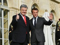 порошенко макрон