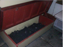 Уголь в багажном отсеке