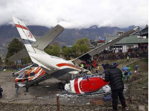 Место авиакатастрофы в Непале