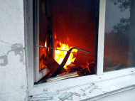 В Очакове подожгли школу, чтобы скрыть кражу (фото)