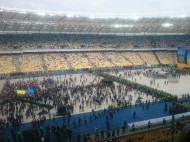 Дебаты Порошенко и Зеленского на "Олимпийском": первые фото изнутри