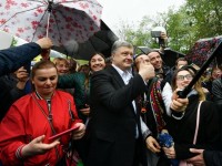 Порошенко и львовяне