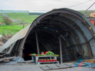 Подперли палками: появилось фото шахты под Луганском, где погибли шахтеры