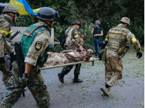 Украинские бойцы под Иловайском