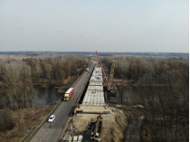 Ремонт дороги в Полтавской области