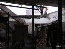обвал крыши в Киеве