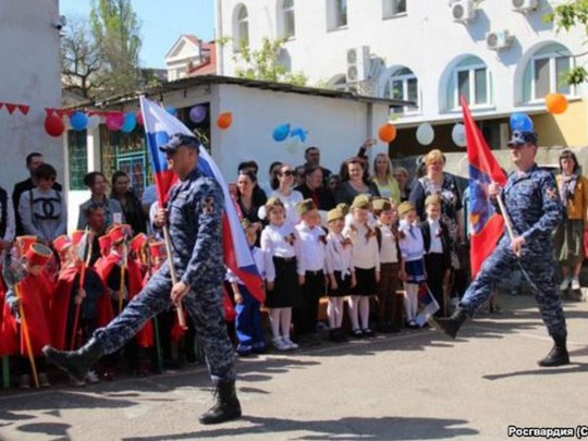 «Военный парад» в детсаду Севастополя