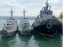 Захваченные Россией украинские корабли