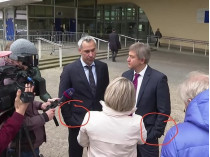 Рябошапка и Данилюк с журналистами