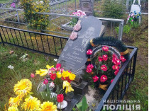 Погром на кладбище в Николаевке Решетиловского района 