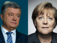 Порошенко обсудил с Меркель новые санкции против России за паспорта на Донбассе