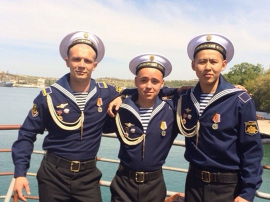 Моряки РФ, участвовавшие в захвате Крыма