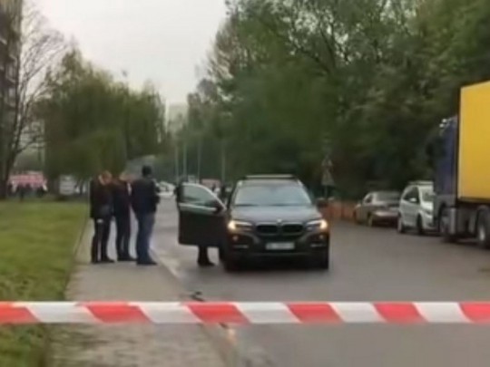 Взрывчатка в машине во Львове