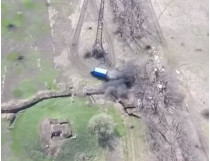 ВСУ уничтожили грузовик боевиков