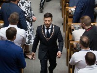 Владимир Зеленский в зале Рады
