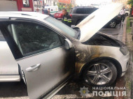 В Харькове подожгли авто чиновника горсовета (фото)