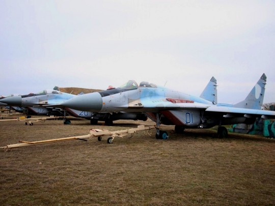 самолеты, выведенные из Крыма