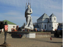 Беларусь, демонтаж памятника Ленину
